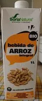 Mängden socker i Bebida de arroz integral