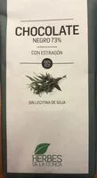Mängden socker i Chocolate negro 73% con Estragon