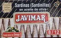 Mängden socker i Sardinillas en aceite de oliva