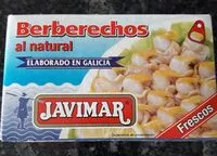 Mängden socker i Berberechos al natural