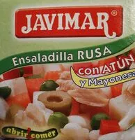 Mängden socker i Ensaladilla rusa con atún y mayonesa