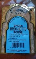 Mängden socker i Épices brochette rouge