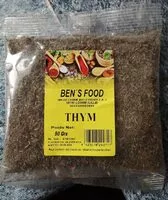 Mängden socker i Thym