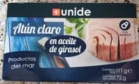 Mängden socker i Atún claro en aceite de girasol