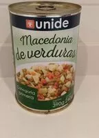 Mängden socker i Macedònia de verduras