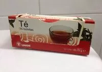 Mängden socker i Té unide