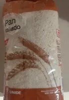 Mängden socker i Pan Rallado Unide