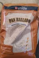 Mängden socker i Pan rallado