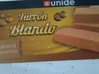 Mängden socker i Turrón blando