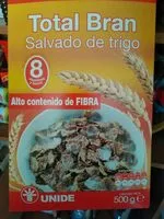 Mängden socker i Total Bran Salvado de trigo