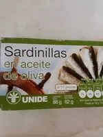 Mängden socker i Sardinillas en aceite de oliva