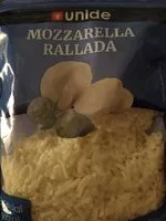 Mängden socker i Mozzarella rallada