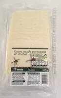 Mängden socker i Quedo mezcla semicurado en lonchas