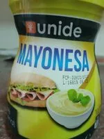 Mängden socker i Mayonesa Unide