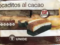 Mängden socker i Bocaditos de cacao