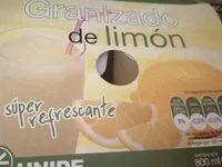 Mängden socker i Granizado de limón
