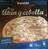 Mängden socker i Pizza atún y cebolla
