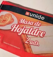 Mängden socker i Masa de Hojaldre