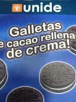 Mängden socker i Galletas de cacao rellenas de crema