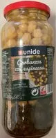 Mängden socker i Garbanzos con espinacas