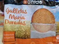 Mängden socker i Galletas Maria doradas