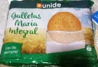 Mängden socker i Galletas María Integral