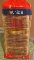 Mängden socker i Pan de molde Unide 800 gr