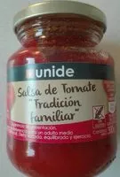 Mängden socker i Salsa de tomate