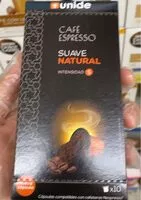 Mängden socker i Cafe Espresso Suave natural