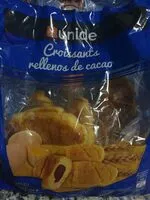Mängden socker i Croissants rellenos de cacao