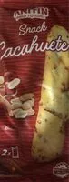 Mängden socker i Snack cacahuete