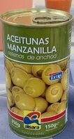 Mängden socker i Aceitunas Manzanilla(rellenas de anchoa)
