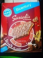 Mängden socker i Snack de chocolate con leche y cereales