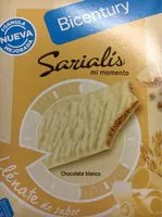 Mängden socker i Sarialis saciantes de cereales con chocolate blanco