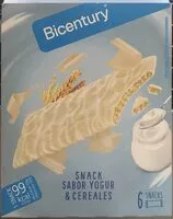 Mängden socker i Bicentury: Snack sabor yogur & cereales