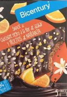 Mängden socker i Snack de chocolate negro a la flor de azahar y trocitos de naranja