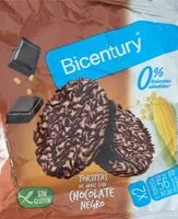 Mängden socker i Tortitas de maíz con chocolate negro