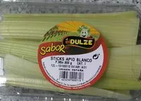 Mängden socker i Sticks Apio Blanco