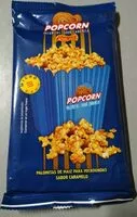 Mängden socker i Popcorn palomitas sabor caramelo