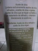 Mängden socker i Aceite de oliva