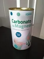 Mängden socker i Carbonato de magnesio