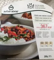 Mängden socker i Chili con carne et riz