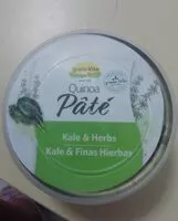 Mängden socker i Paté quinoa kale herbs