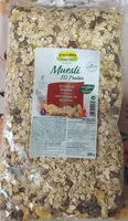 Mängden socker i Muesli frutas integral