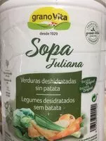 Mängden socker i Sopa Juliana
