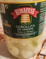 Mängden socker i Cebolleta en vinagre