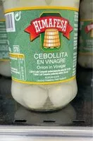 Mängden socker i Cebollita en vinagre