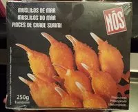 Mängden socker i Pinces de crabes surimi