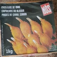 Mängden socker i Muslitos de mar