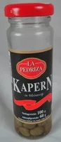 Mängden socker i Kapern in Weinessig